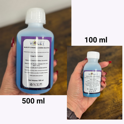 DTF Blue Strong Printhead Cleaning Solution 500 ML
