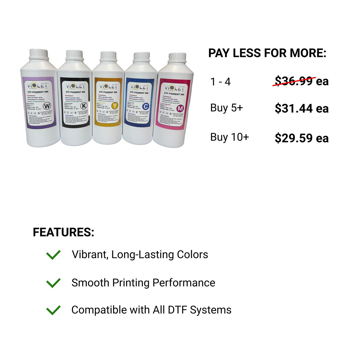 Premium DTF Ink