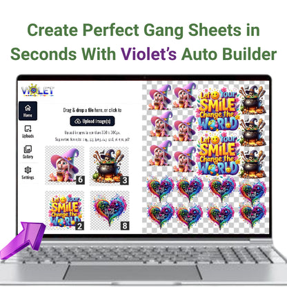 DTF Gang Sheet Online Builder