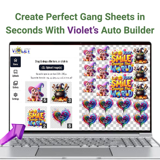 DTF Gang Sheet Online Builder