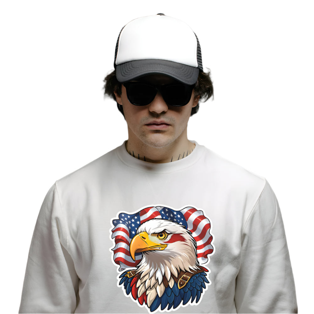 Hero Eagle - Ready to Press - Violet DTF Transfers