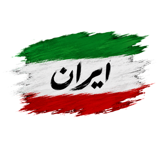 Iran Brush Stroke T-Shirt  Premium Print on T-Shirt Design  Persian Pride Tee