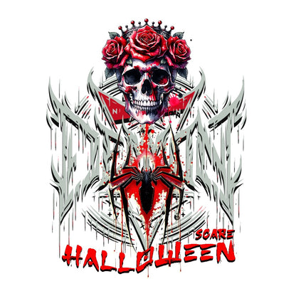 Skull & Spider Gothic- Ready to Press