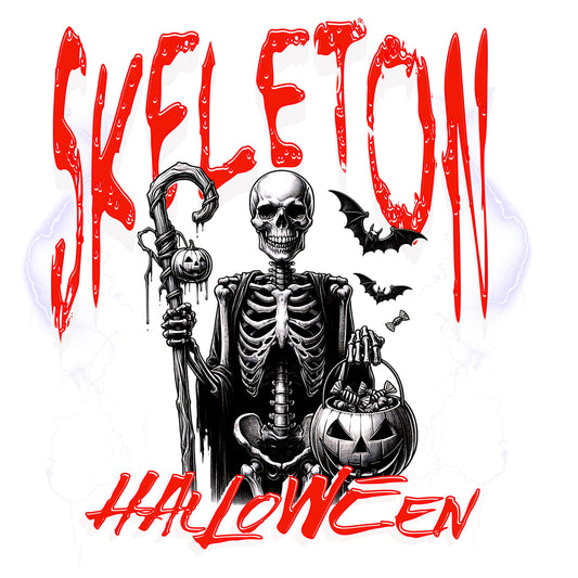 Halloween Skeleton - Ready to Press