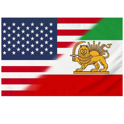 Iran & USA Unity – Matching DTF Transfers