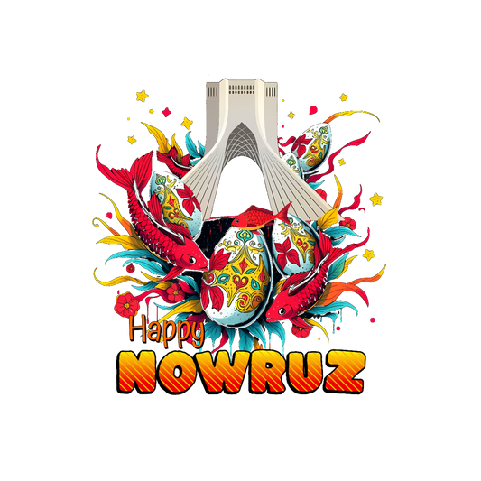 Happy Nowruz – Tehran Edition DTF Transfer
