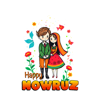 Happy Nowruz – Kids & Family DTF Transfer