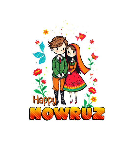 Happy Nowruz – Kids & Family DTF Transfer