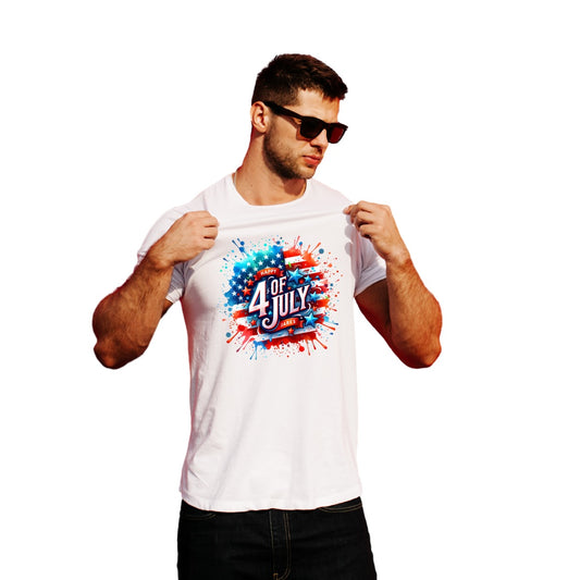 American flag - Ready to Press - Violet DTF Transfers