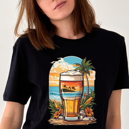 Beach Cocktail - Ready to Press - Violet DTF Transfers
