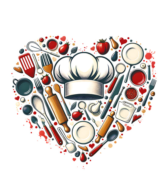 CHEF Lover - Ready to Press - Violet DTF Transfers