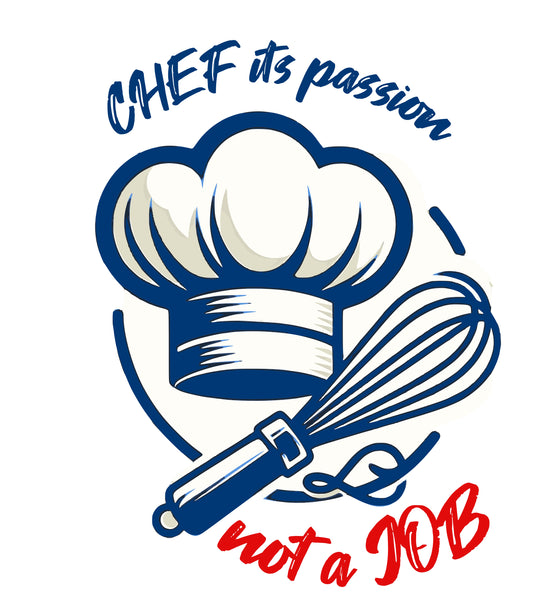 Chef its passion - Ready to Press - Violet DTF Transfers