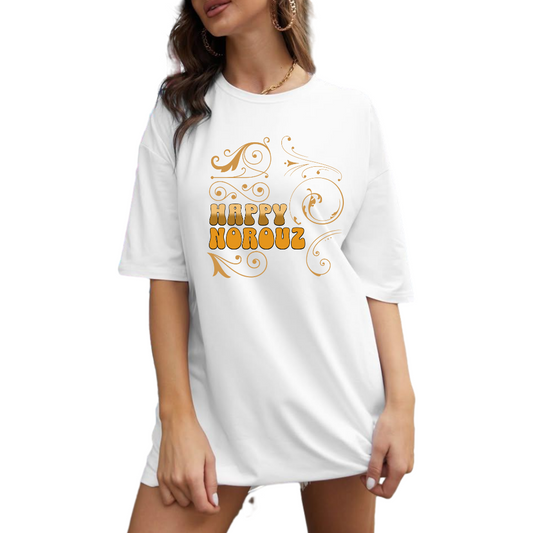 Happy Nowruz – Elegant Gold Edition DTF Transfer